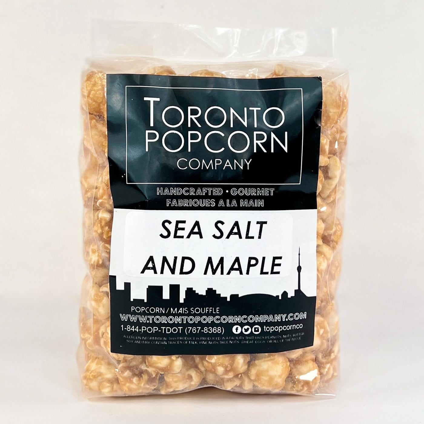 Sea Salt & Maple Gourmet Popcorn