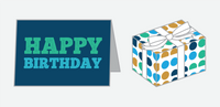 BA Happy Birthday Teal